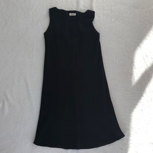 Talbots black sleeveless  dress size 10 petite